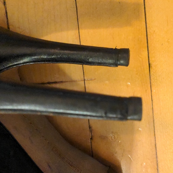 Vince Camuto size 8.5 leather heeled zipper booties - Picture 11 of 15